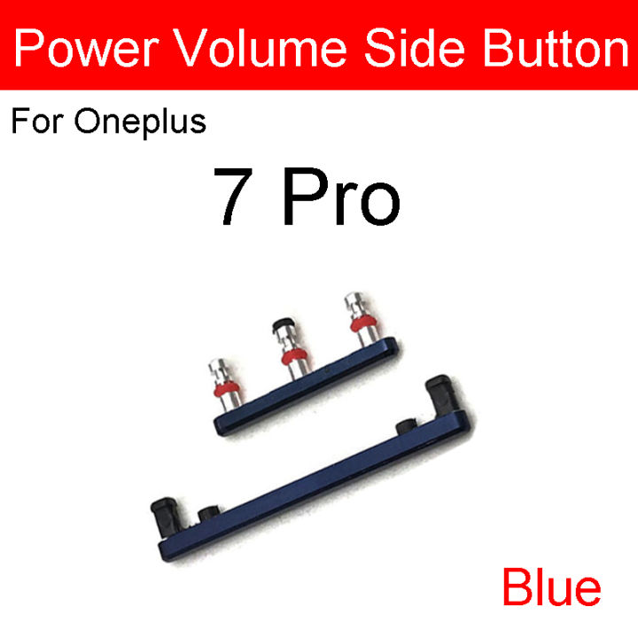 1%20Set%20Side%20Volume%20Button%20+%20Power%20ON/OFF%20Buttton%20Key%20Set%20For%20Oneplus%207%207T%20Pro%20Volume%20Power%20Button%20Keypad%20Replacement%20Parts%20-%20Image%203