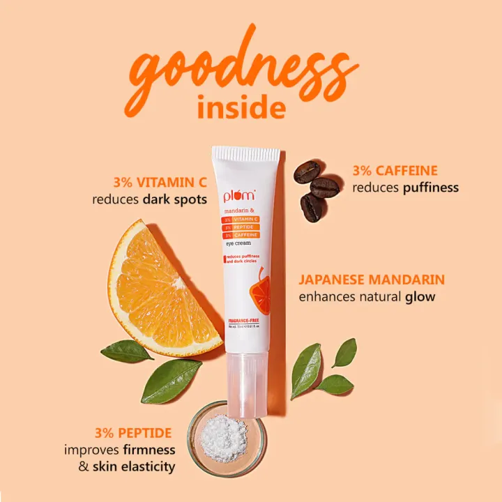Plum%20Goodness%203%25%20Vitamin%20C,%203%25%20Peptide%20&%203%25%20Caffeine%20Under%20Eye%20Cream%20with%20Mandarin%2015ml%20-%20Image%205