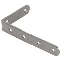 FORIDE 4X 125X75mm L Shape Stainless Steel Shelf Corner Brace Angle Bracket. 