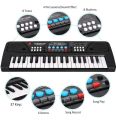 Kids Piano with Mic & Musical Guitar Combo Offer | 37 Keys, 8 Rhythms, 8 Tones, 6 Demos Portable Electronic Keyboard Toy | Beginners Educational Musical Toys | Age 3-5 Years Boys Girls. 