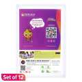 Dorje Note Book Single Line A4 Size Set of 12. 