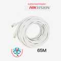 Hikvision CAT6 CCA UTP Network 0.565mm Cable 65M With RJ45 Fitted. 