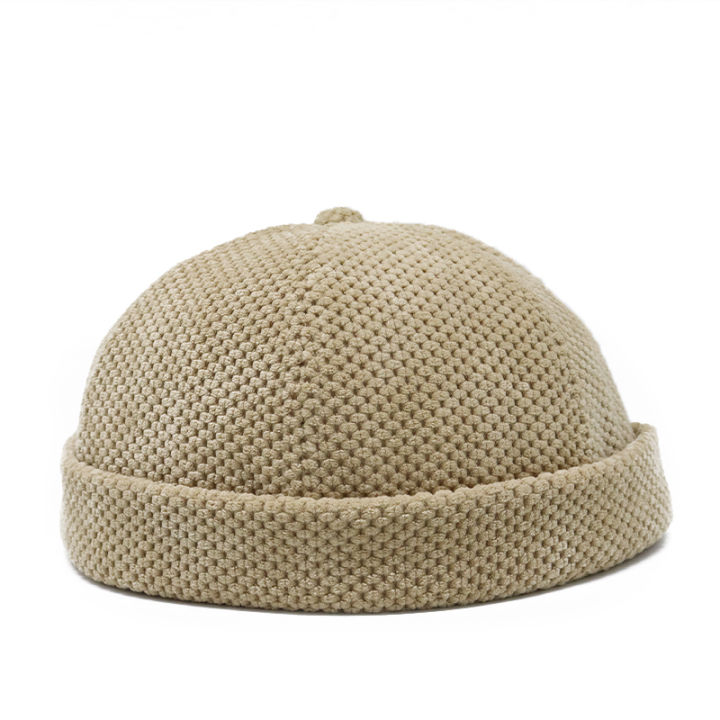 durableCap%20brim%20cuff%20harbor%20hat%20season%20Atutu%20brand%20men's%20borderless%20docker%20hat%20spring%20mn%20knit%20hat%20roll%20sailor%20fisherman%20landlord%20-%20Image%204