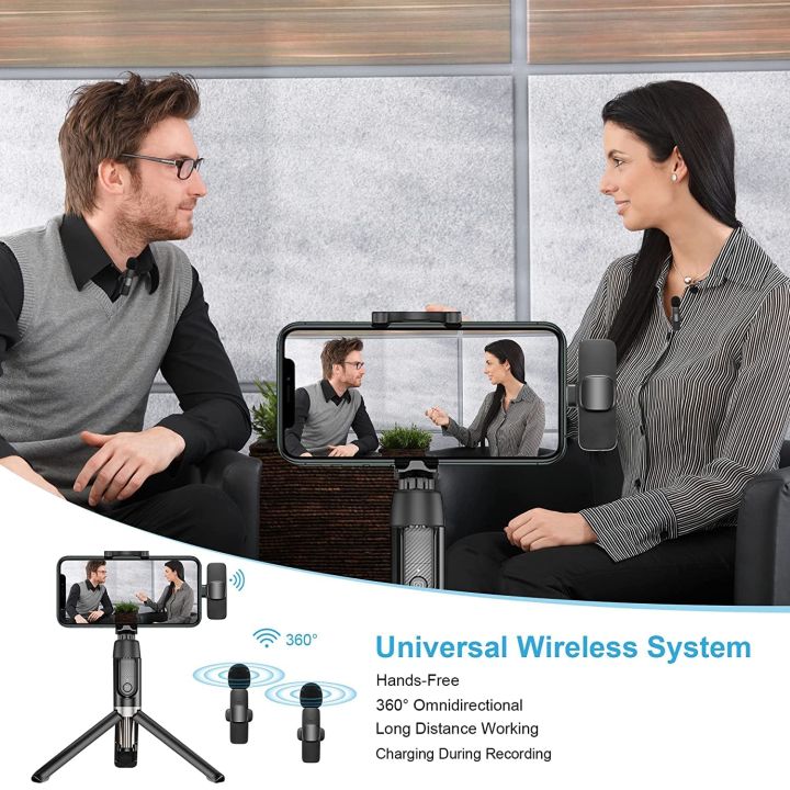 USB-C%20Dual%20Wireless%20Microphone%20for%20Phone%20-%20Ideal%20for%20Youtubers,%20Live%20Streams,%20and%20Vlogging%20-%20Image%202