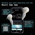 Boult Audio Astra UFO Truly Wireless in Ear Earbuds with 48H Playtime, Built-in App Support, 45ms Low Latency Gaming, 4 Mics ENC, Breathing LEDs, 13mm Bass Drivers Ear Buds TWS, Made in India (Smoky Metal). 