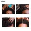 Sutuiying 1Pc Luxury Twist Styler Brush, Durable Washable Afro Curl Sponge Racket for Barber Daily Use, Ideal for Curly, Coiled, 4C Hair. 