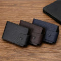 1 pc Men Credit Card Holder Leather Purse for Cards Case Wallet for Credit ID Bank Card Holder Women Cardholder and Coins. 