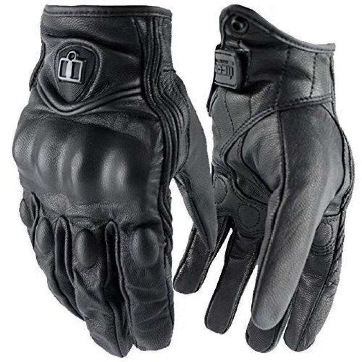 Icon Pursuit Genuine Leather High Grade Touchscreen Gloves