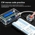 (GGBR) DC 5V Morse Code Infrared Decoder Electronic DIY Kit Science Experiment Fun Circuit Board with Shell. 