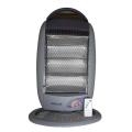 Wega W-750R Remote controlled 3 Rod Halogen Heater with Timer. 