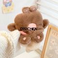 DISICHEN Cute Bear Duck Hot Water Bottle Kawaii Plush Rubber Reusable Hand Foot Belly Warmer Explosion-proof Portable Hot Water Bags Gift New style. 