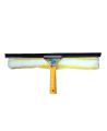 Window Tool 2 in 1(Combined Tool of Window Washer & Window Squeeze) (Yellow)- 35 cm. 