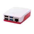 Official Raspberry Pi 4 Case-Red-White. 