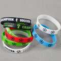 8Pcs Football Theme Gifts Soccer Silicone Stretch Bracelet Wristbands for Kids Adults Birthday Party Favors Decorations. 