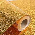 Multipurpose Golden Aluminium Foil Sticker Roll  3M. 