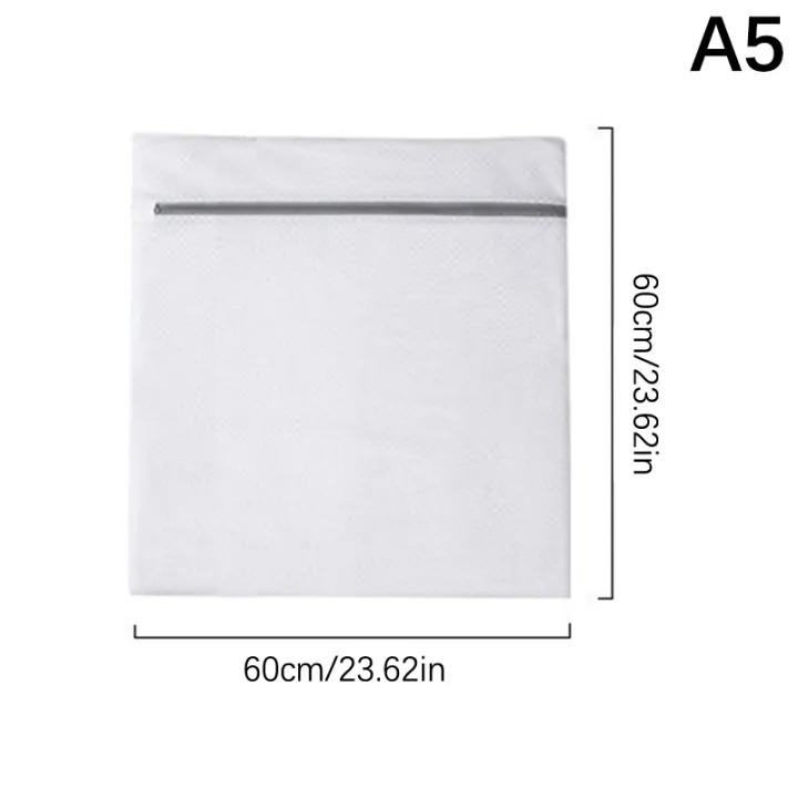1PC%20White%20Durable%20Large%20Washing%20Laundry%20Bag%20Mesh%20Organizer%20Net%20Dirty%20Bra%20Socks%20U%20Huiye%20-%20Image%204