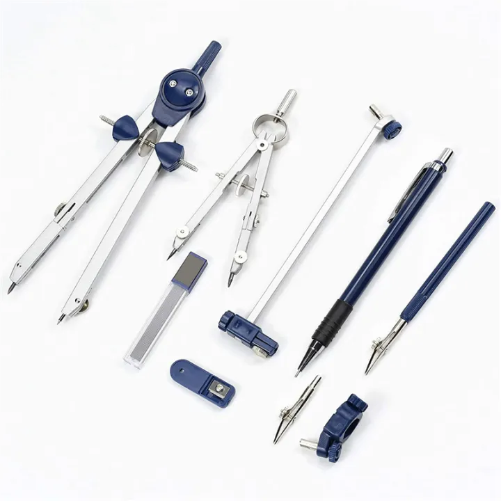 27Pc%20Geometry%20Set%20Metal%20Compass%20Geometry%20Precision%20Tool%20for%20Student,%20Circle%20Drawing%20Tool%20and%20Architecture%20Drafting%20Kits%20-%20Image%202