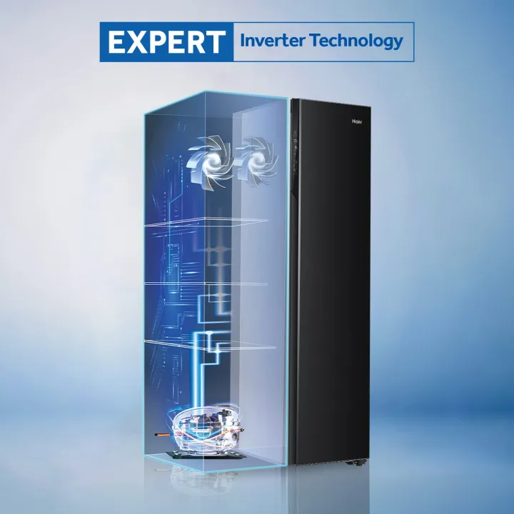 Haier%20630%20L%20Double%20Door%20Side%20By%20Side%20Convertable%20Refrigerator%20With%20%20Inverter%20Technology%20HRS-682KG,%20Black%20Glass,Glass%20Door%20-%20Image%206