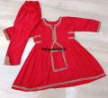Xujiguanghui Girl Baby Red SindFifty percent discount hi Frock And Pajama. 