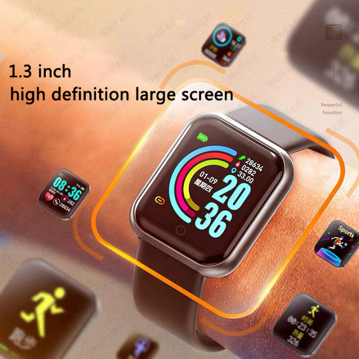 NEW%20WatchApple%20Redmi%20in%20Fitness%20Heart%20Rate%20Watch%202022Y68%20Smart%20Watch%20Men's%20Women's%20Smart%20Monitor%20Sports%20Band%20for%20Xiaomi%20Android%20iPhone%20-%20Image%203