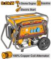 9.0KW Gasoline Generator Starting System Recoil + Electric Ingco Company. 