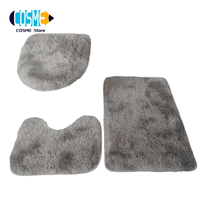 Cosme%20Non-slip%20Bath%20Rugs%20Luxurious%203-piece%20Bathroom%20Rug%20Set%20with%20Non-slip%20Backing%20Soft%20Microfiber%20Bath%20Mat%20U-shaped%20Contour%20Mat%20for%20Homes%20-%20Image%202