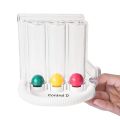 Control D Respirometer 3 Ball Lung Exerciser Respiratory Exerciser Spirometer. 