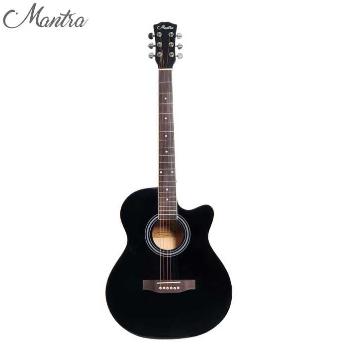 Mantra%20Karma%20Acoustic%20Guitar%20%5BNon%20EQ%5D%20With%20Bag,%20Pick,%20String,%20Strap%20And%20Capo%20-%20Image%203