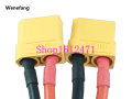Wenefang XT90 Parallel Battery Y Splitter Cable New 1 male to 2 female for Lipo Battery. 