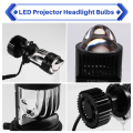 Bi LED Lens Mini Projector Motorcycles BeamTurbo Fan for Car for Motorcycles. 