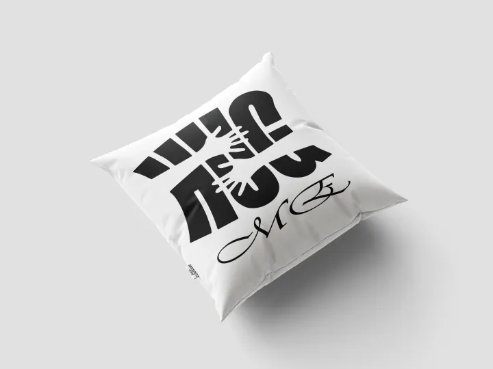 Black%20&%20White%20Typography%20Printed%20Decorative%20Cushion%20Covers%20with%20fillings%20%E2%80%93%20Set%20of%204%20-%20Image%203