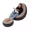 Air Sofa 2in1 Ultra Lounge Inflatable Sofa Chair And Ottoman. 