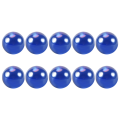 10 Pcs Marbles 16mm glass marbles Knicker glass balls decoration toy Dark Blue. 