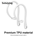 Sutuiying New style Anrushide New Anti-Lost Silicone Ear Hook for AirPods 3 iPhone Apple AirPods Luxury Pro Headphones Anti Lost Ear Hook 1 Pair Tight Fitting. 