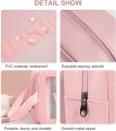 3 PCS  Set Clear Travel Toiletry, Makeup Cosmetic  Transparent Travel Wash Bag. 