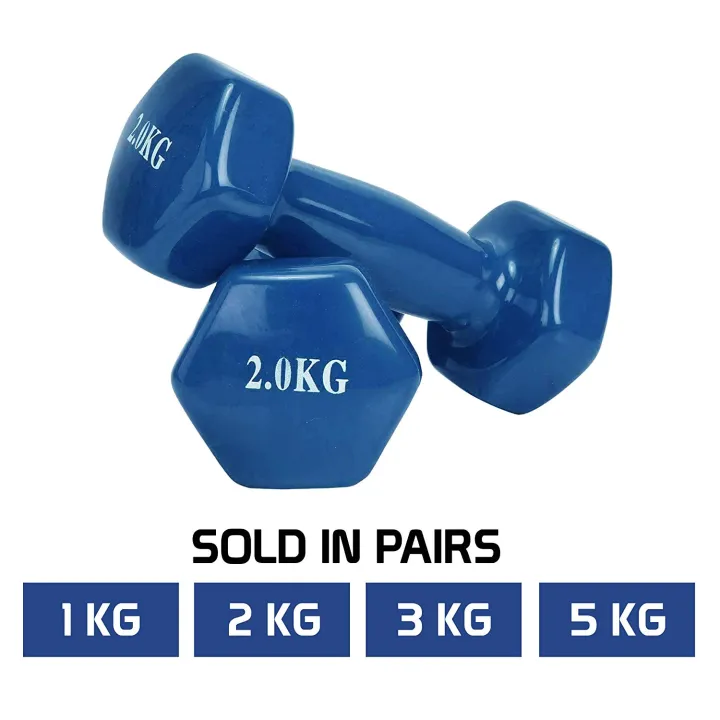 Hexagon%20Vinyl%202%20kg%20Dumbbell%20set%202%20KG%20x%202%20Pcs%20%7C%20Vinyl%20Coated%20Dubbell%20For%20Home%20Workouts%20-%202KG%20-%201%20Pair%20-%20Image%204