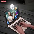【New Trend】Portable Selfie Flash Led Camera Photography Ring Light Laptop Stand for Macbook Air Pro Notebook Holder Support Accessories. 