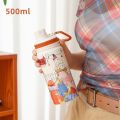 High Quality 500ML/350ML Thermal Mug 316 Stainless Steel Puppy/Bear Vacuum Cup Large Capacity Insulated Cup. 