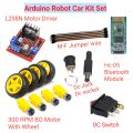 Arduino Bluetooth Control Robot Car Kit Mobile App Control With L298N Motor Driver. 