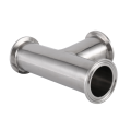 FORIDE 3 Pcs 1.5Inch 38mm Sanitary Tri Clamp 3 Way Tee 304 Stainless Steel Sanitary Ferrule Tee Connector Pipe Fitting. 