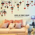 Love at First Sight Wall Sticker 125cm(W) x 75cm(H). 