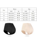 Latex And Cotton Butt Enhancer Shape Panty Seamless Push Up Hip Rubber Panties For Women. 