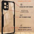 Infinix Hot 30i Clear Transparent Rubber Bumper  Cover Case | Non Yellowing. 