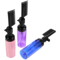 3 Pcs Comb Pump Foam Bottle Hair Coloring Dispensing Bottles Barber Dye Root Applicator Dyeing Brush with. 