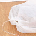 10Pcs/Set Shoe Dust Covers Non-Woven Dustproof Drawstring Clear Storage Bag Travel Pouch Shoe Bags Drying shoes Protect shoes. 