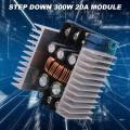 300W 20A Module Buck Converter CC CV DC Power Supply Module 6V-40V to 1.2V-35V Voltage Regulator Reducer 4V 5V. 