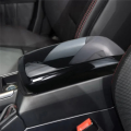 Car Center Armrest Box Panel Trim for CLA C117 GLA X156 A Class W176 13-18 Protecting Covers Black Replacement. 