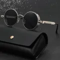Sunglasses for Men - ZOO Shades Metal Round Retro Minimalist Style. 