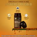 MuscleBlaze Shilajit Pro Gold 60 Capsules with 500mg Shilajit Fortified with 24 Carat Gold Ashwagandha & Gokshura, For Strength Stamina & Recovery. 
