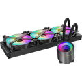 DEEPCOOL Castle 360EX, Addressable RGB AIO Liquid CPU Cooler, Anti-Leak Technology Inside. 